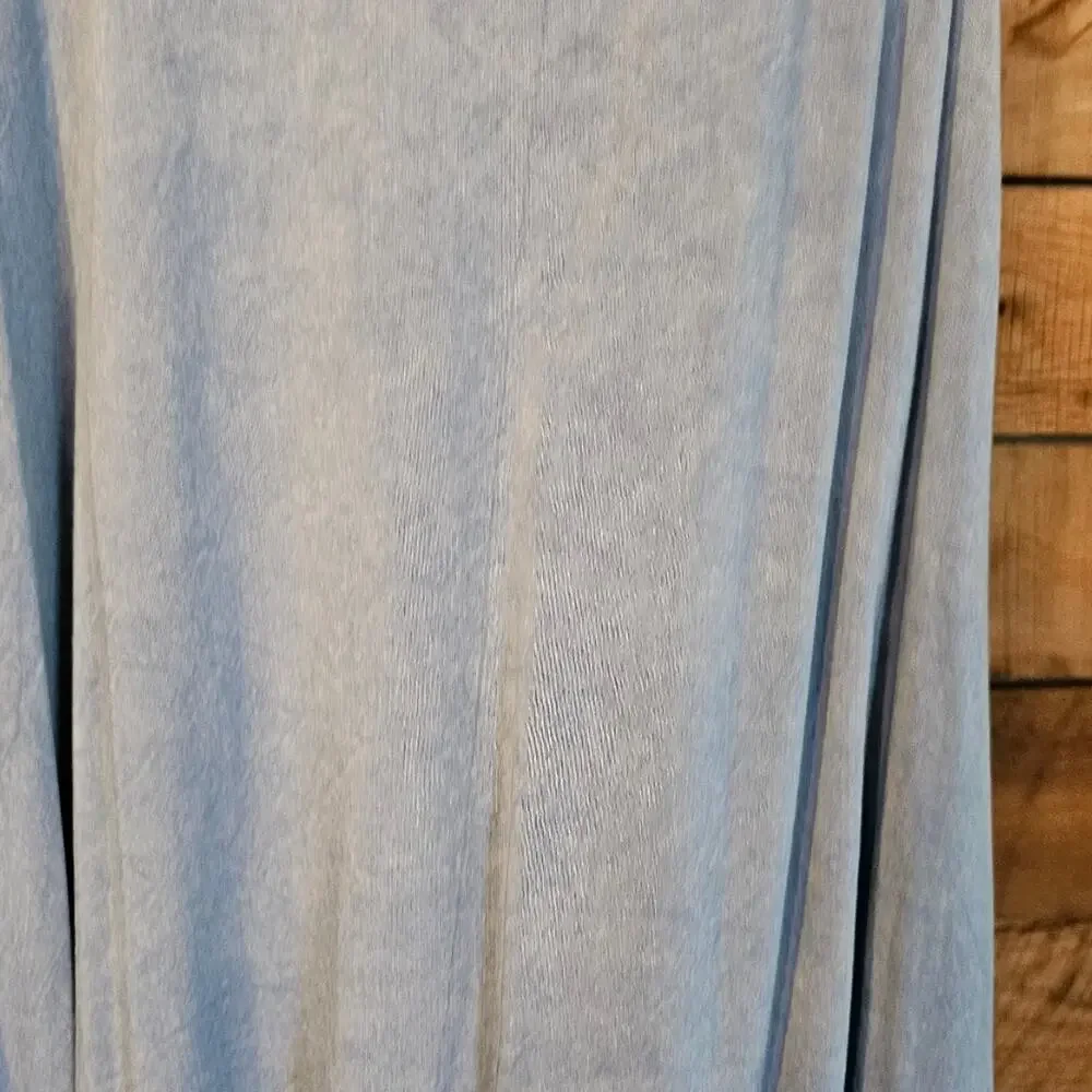 Earthbound Women's boho Baby Blue High Low handkerchief hemline Tank Dress Sz XL - Picture 7 of 15